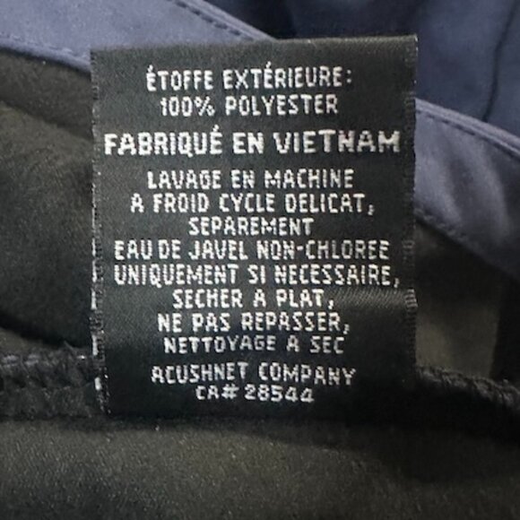 FootJoy Dry Joys Men’s Golf Jacket Long Sleeve Navy Black Zip Front Jacket, L - Picture 13 of 13